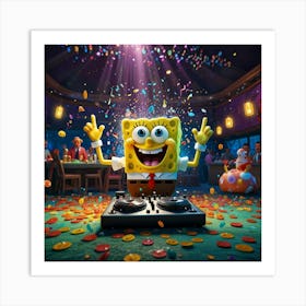 Spongebob Squarepants 2 Art Print