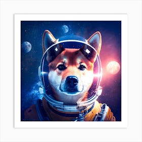 Shiba Inu 1 Art Print