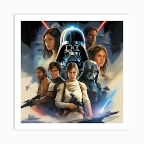 Star Wars The Force Awakens 19 Art Print