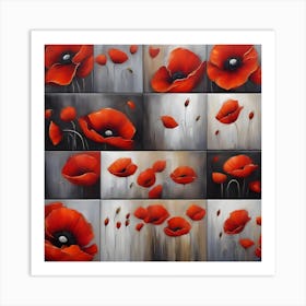 Poppies 1 Art Print