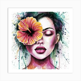 Hibiscus Art Print