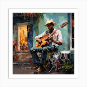 Acoustic Guitar 2 Art Print