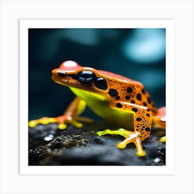 Cut Frog Art Print