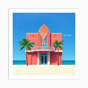 Miami Studio Art Print