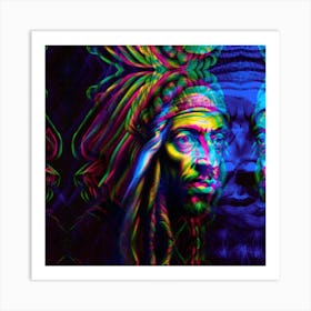 Rastafari Art Print