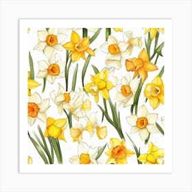 Daffodils 11 Art Print