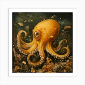 Octopus 12 Art Print