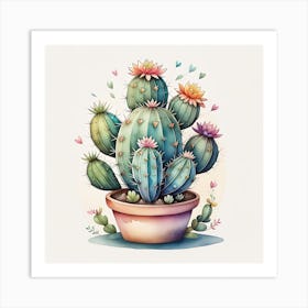 Prickly Beauty 1 Art Print