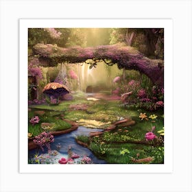 Forest Garden Art Print