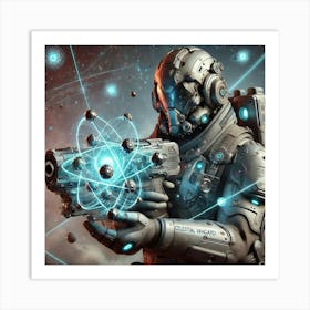 Celestial Vanguard Gravitational Weapons Art Print