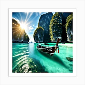 Thailand Wallpaper Art Print