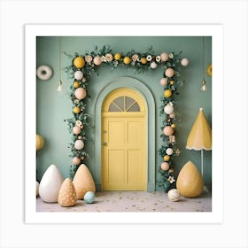 Easter Decor 3 Art Print