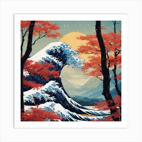 Great Wave Off Kanagawa Art Print