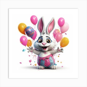 Easter Bunny Art Print