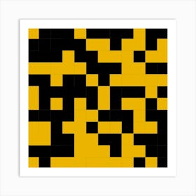 Pixel Art 6 Art Print