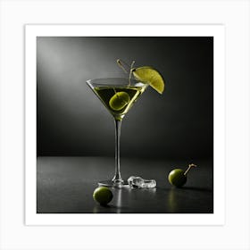 Martini Art Print