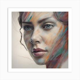 Portrait Of A Woman Art Print