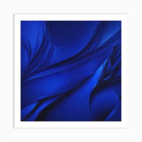 Royal Blue Abstract Background 3881050559 Art Print