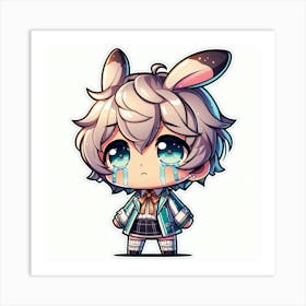 Cute Bunny 6 Art Print