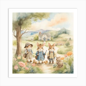 Dreamshaper V7 Create A Charming And Whimsical Beatrix Potters 0 Art Print