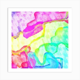 Modern Digital Abstract Art 5 Art Print