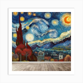 Starry Night 2 Art Print