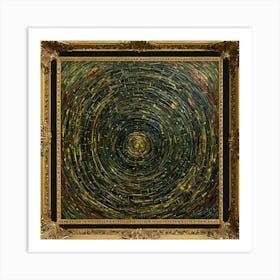 Spiral Painting Art Print