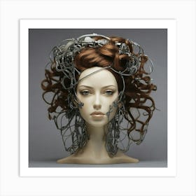 Cybernetic Mannequin Art Print