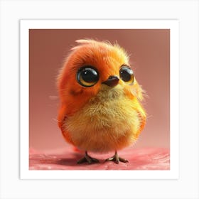 Cute Little Bird 14 Art Print