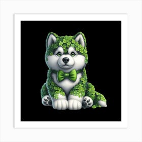 Siberian Husky Art Print