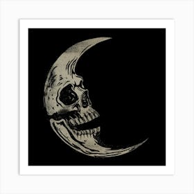 Undead Moon Art Print