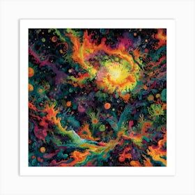 Nebula 17 Art Print