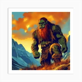 Ogre S Lair 7 Art Print