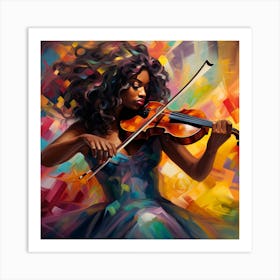 Violinist Art Print