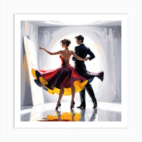 Dancers Art Print