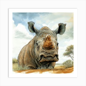 Rhinoceros Affiche