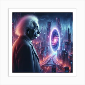 Albert Einstein Art Print