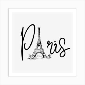 Travel paris 1 Art Print