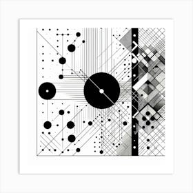 Abstract Geometric Design 2 Art Print