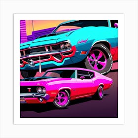 AmericanMuscle03 Art Print