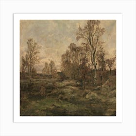 Landscape With Trees 3 Art Print