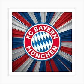 FC Bayern München Logo Wall Art 39 Art Print