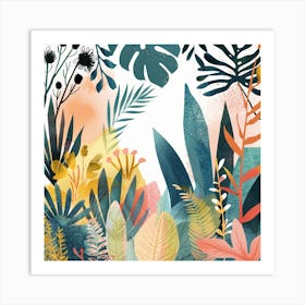 Tropical Jungle 2 Art Print