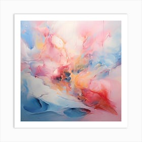 Whispers of Elegance: Sublime Serenity 1 Art Print