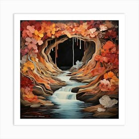 It Flows Through Us Art Print Poster