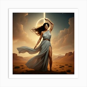 Celestial Elegance Art Print