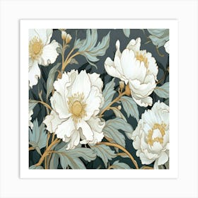 Peonies Art Print