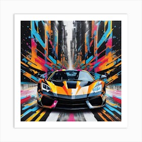 Lamborghini 38 Art Print