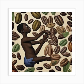 'Coffee Beans' 1 Art Print