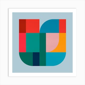 Modern and geometric 1 Art Print